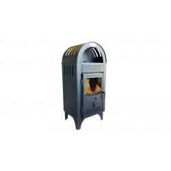 Termosemineu tip centrala 25kw SAB25 negru cu regulator tiraj