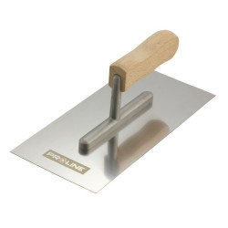 GLETIERA INOX CU MANER LEMN...