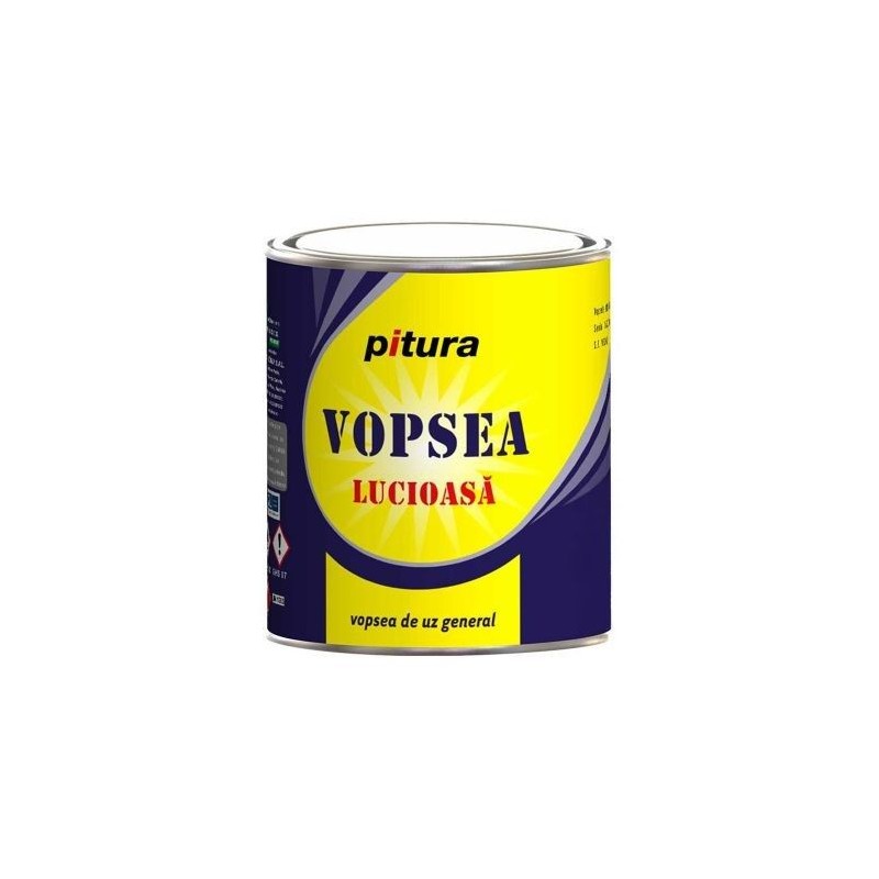 Vopsea Pitura lemn/metal  interior/exterior verde luminos 0.6l