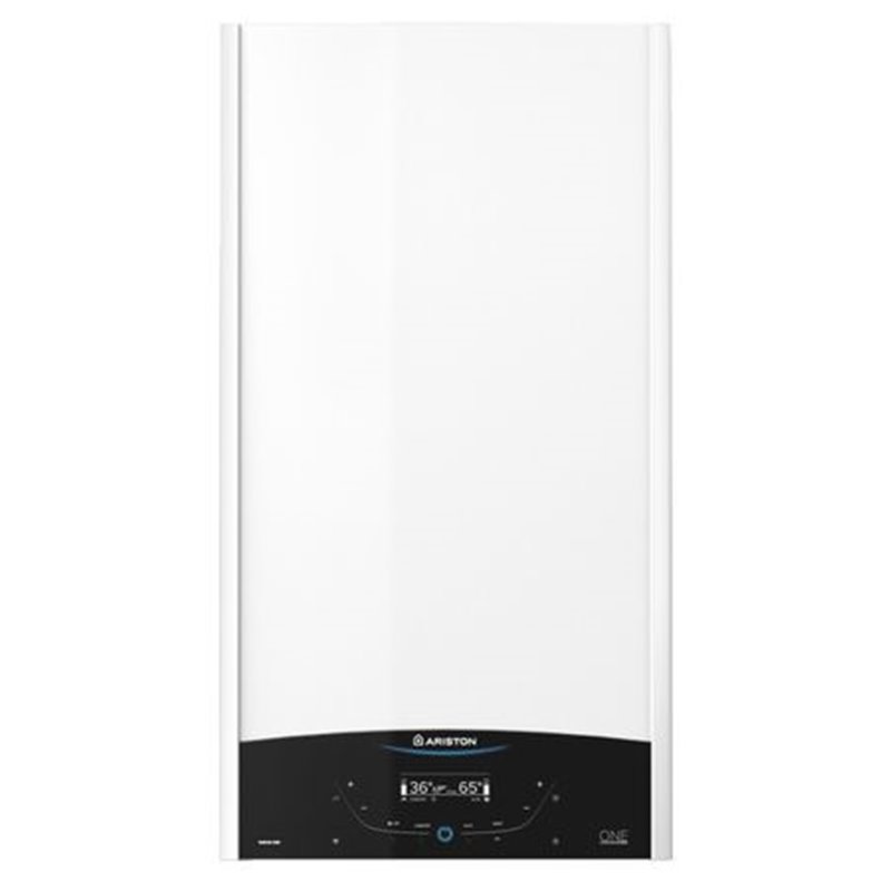 Centrala murala in condensare Ariston Genus One 24, 24 kw, Schimbator primar inox, Interfata cu ecran tactil