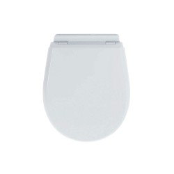 Capac WC din polipropilena, Olympia 40401, alb, inchidere standard, 356 x 456 mm