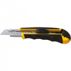 Cutter cu protectie, Lumytools LT76182, 18 mm + 3 rezerve