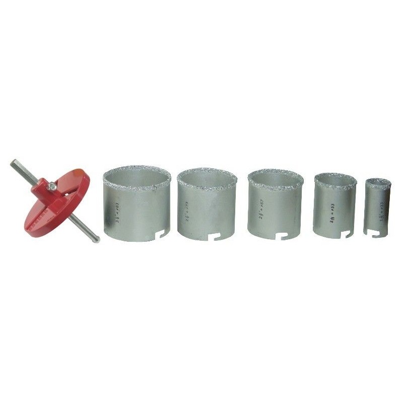 FREZE CARBURA TUNGSTEN PT BETON 33-83mm 5buc/set