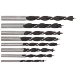 SET BURGHIU LEMN 3-10mm 8buc/set